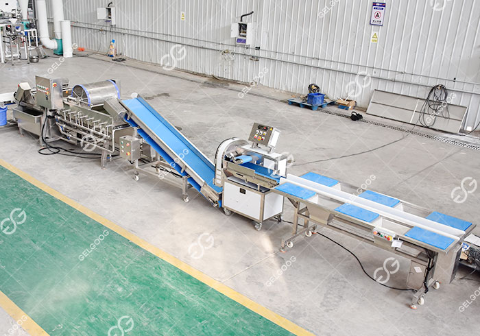 Fresh-Cut Vegetables Production Line